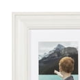 thumbnail image 4 of DesignOvation Brimstead 5" x 7" Matted to 3.5" x 5" White Tabletop Picture Frame, 4 of 6