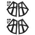 thumbnail image 4 of Eddwiin Accessoires de Meubles - 4 Pcs/ensemble Charnière de Tiroir à Chaussures Armoire Cadre Plaque Tournante Accessoire, 4 of 8
