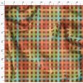 thumbnail image 3 of Soimoi Brown Georgette Viscose Fabric Check Check Print Sewing Fabric Yard 42 Inch Wide, 3 of 4