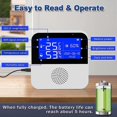 thumbnail image 4 of WiFi Temperature Humidity Monitor, Wireless Digital Thermometer Hygrometer with LCD Display, Buzzer Alarm & App Alert, Smart Temperature Humidity Sens, 4 of 5