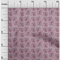 thumbnail image 1 of oneOone Georgette Viscose Fabric Floral & Paisley Block Printed Craft Fabric BTY 42 Inch Wide, 1 of 4