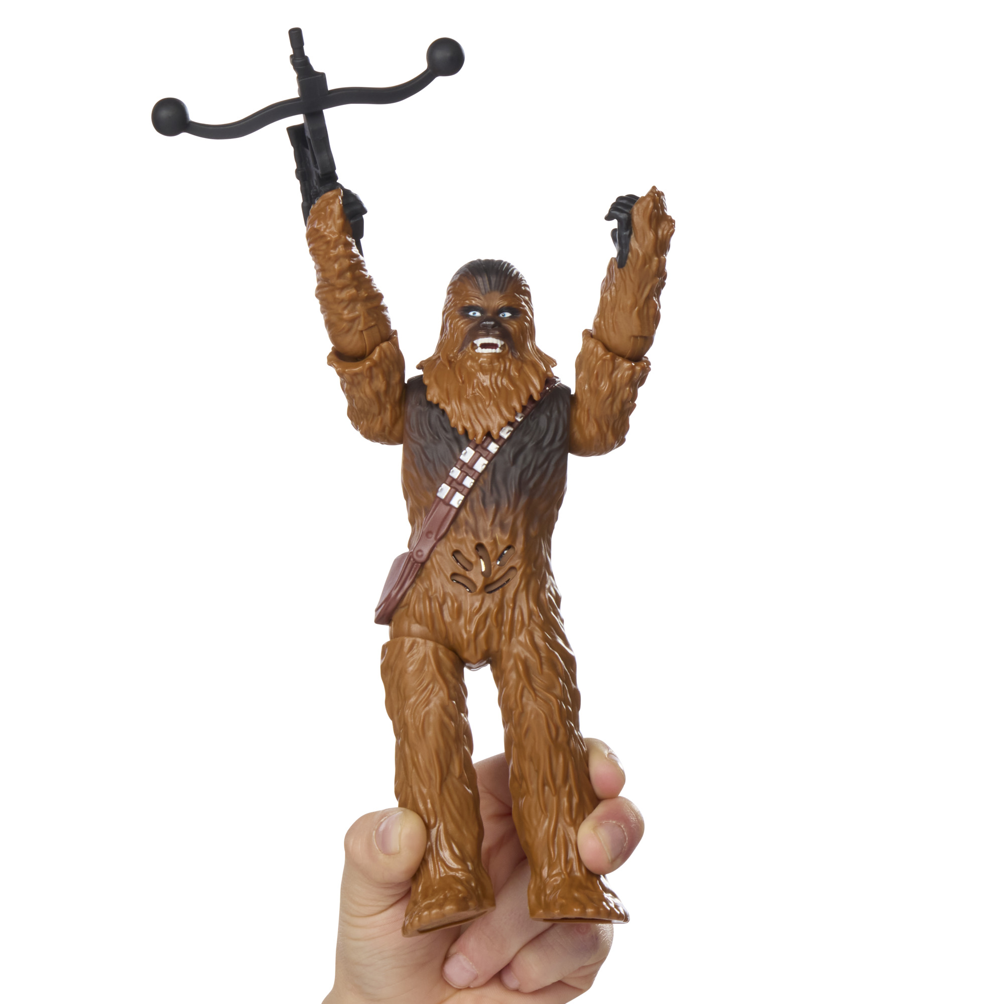 Star Wars Action électronique Chewbacca, figurine de 15 cm