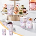 thumbnail image 1 of EGNMCR Butterflies Birthday Party Supplies Colorful Tableware Set Of Disposable 10pcs Tableware Paper Cups Butterflies birthday party tableware, 1 of 6