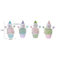 thumbnail image 2 of Snowman On Cupcake Ornament - Set of 4, 2 of 3