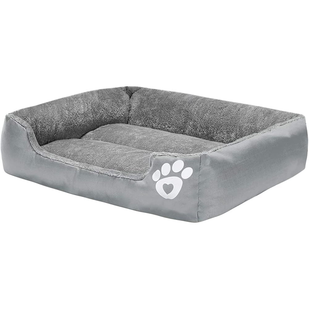 Medium size dog bed, rectangular washable dog bed, comfortable and breathable pet sofa, medium size dog warm orthopedic dog bed