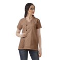 thumbnail image 1 of Moomaya Chemise Tunique Style Enveloppant pour Femmes en Coton Décontracté Col Classique Boutonné, 1 of 6