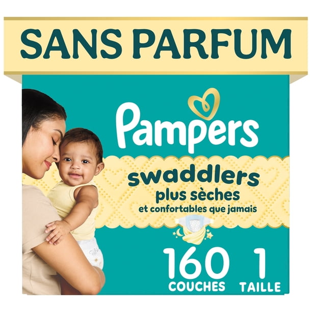 Pampers Swaddlers Diapers, Size S1 (8-14 lbs), 160 Count