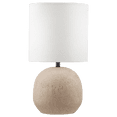 thumbnail image 1 of Bouclair Off White Table Lamp with Resin Base, 1 of 6