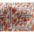thumbnail image 4 of oneOone Viscose Chiffon Fabric Triangle & Line Geometric Decor Fabric Printed BTY 42 Inch Wide, 4 of 4
