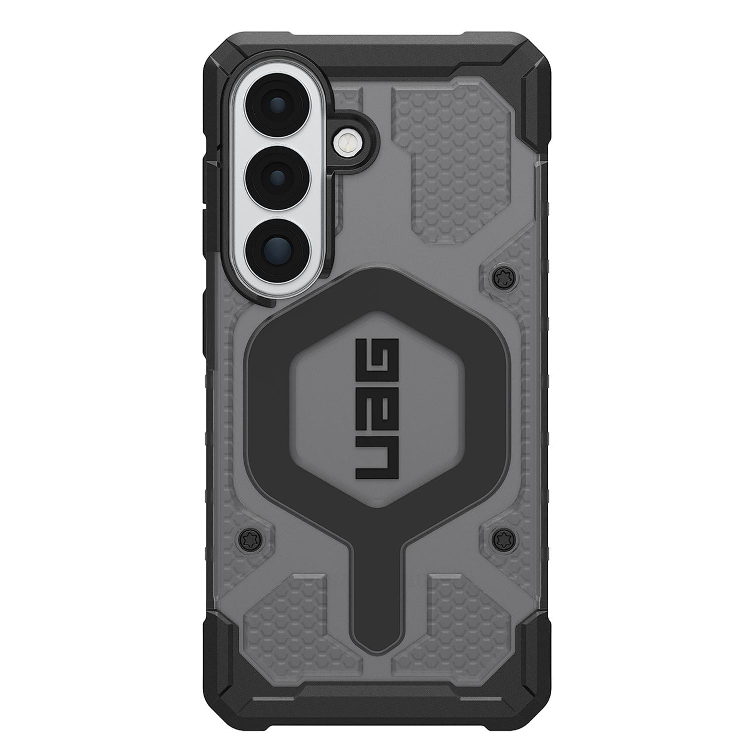 Pathfinder Rugged Clear Case w/Magnets Ash/Black for Samsung Galaxy S26