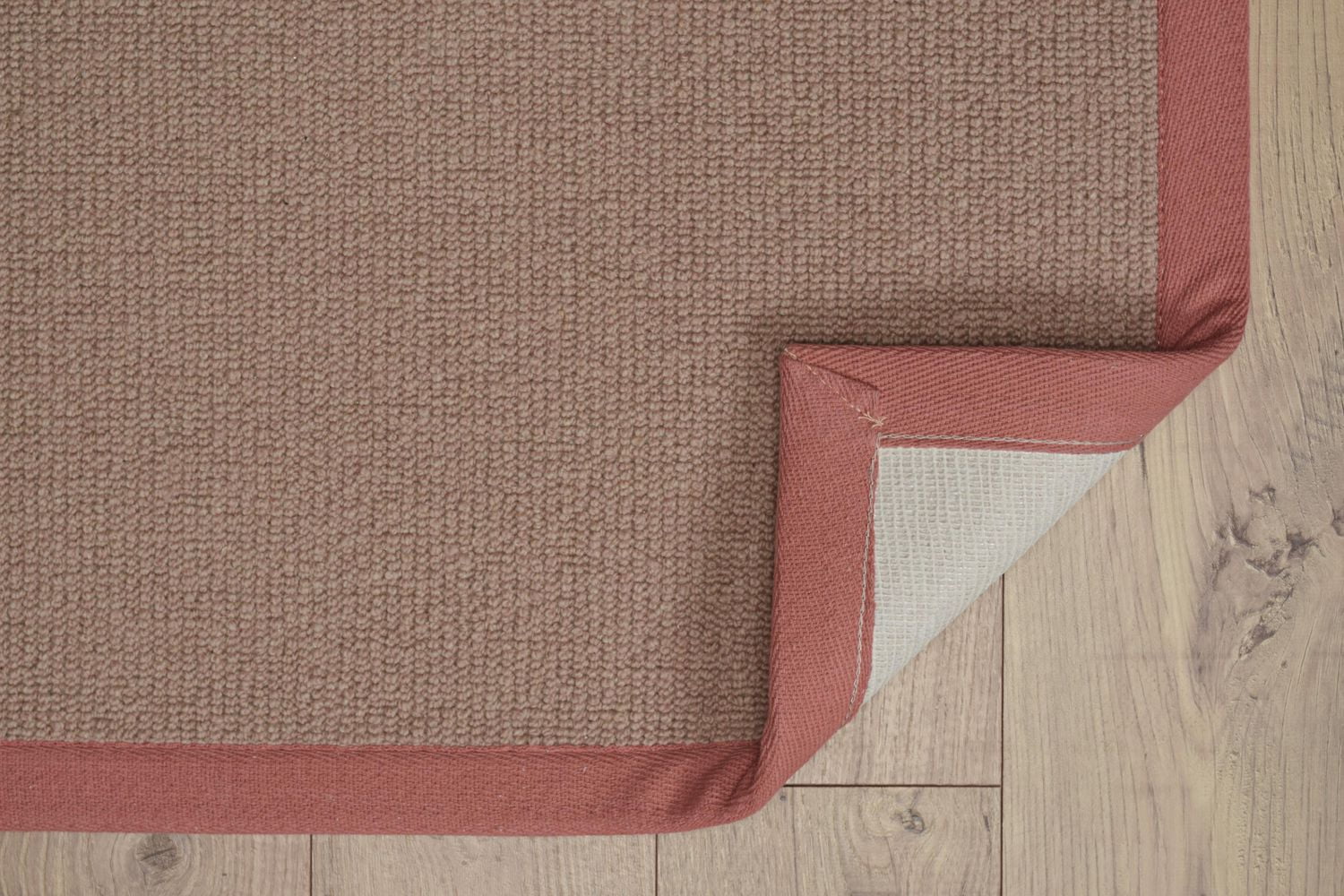 Tapis de couloir Athena liège et orange brûlé 2 pi 6 po x 12 pi