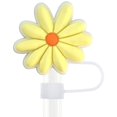 thumbnail image 4 of Glass Straw Dust Plug PVC Straw Cap 10MM Universal Creative Cute Flower Straw Accessory, 4 of 4
