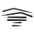 thumbnail image 1 of Sun Rain Visor Weather Shield 6pcs Black Window Visor Vent Sun Rain Shade Deflector Fits For Land Rover Range Velar 2018-ON, 1 of 8