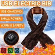TIMIFIS Heating Pad Neck Heating Pad USB Electric Heating Scarf Shawl Cold Protection 3 Stage Temperature Settings