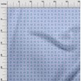 thumbnail image 3 of oneOone Polyester Spandex Dusty Blue Fabric Geometric Craft Projects Decor Fabric Printed By The Yard 56 Inch Wide, 3 of 4