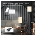 thumbnail image 3 of Photo Studio LED 2700k-5700k Video Fill Lamp Light Panel Photography Lighting With Tripod Stand Long Arm For Live Stream ,Photographic Equipment, 3 of 7