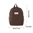 thumbnail image 3 of Lightweight Waterproof Cotton Padded Backpack - Ideal for Casual & School Use, 3 of 6