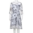 thumbnail image 1 of Ketyyh-chn99 Robes pour Femmes Été Robe Maxi Combinaisons Manches à Volants Shorts Robe Mini Gris,m, 1 of 2