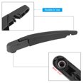 thumbnail image 4 of Unique Bargains Rear Windshield Wiper Blade Arm Set 250mm 10 Inch for Mercedes Benz B Class W246 2011-2019, 4 of 7
