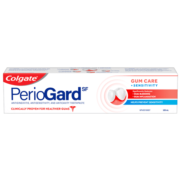 Colgate PerioGard SF Gum Care Sensitive Toothpaste, Gum Toothpaste, 70 mL