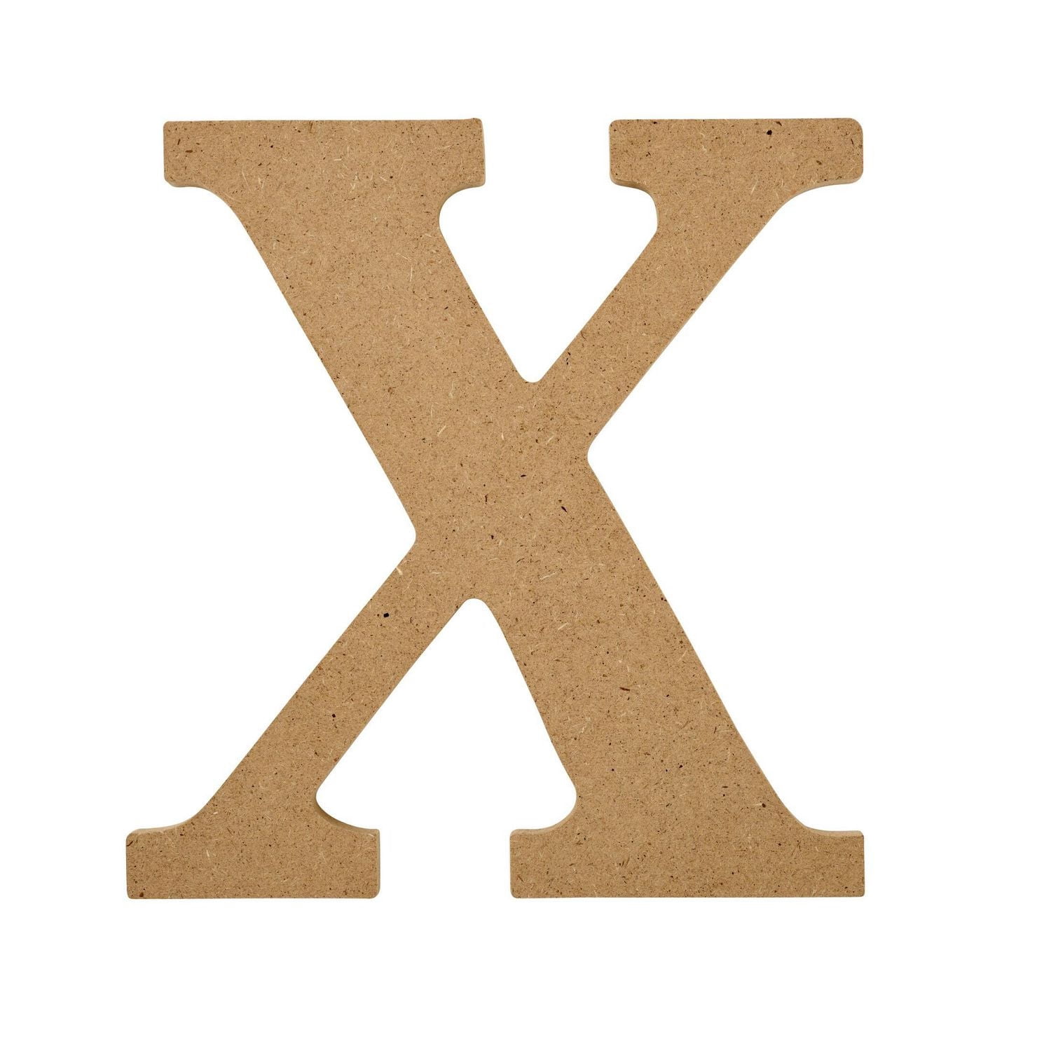 Plaid Bois Inachevé 5" Lettres