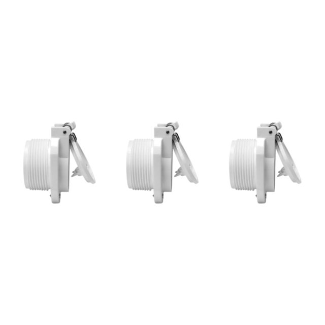 mmirethe Premium Pool Cleaner Wall Fitting for Optimal Performance Style A 3Set