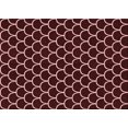 thumbnail image 1 of Ahgly Tapis Rectangulaire Lavable en Machine Intérieur Transitionnel Marron Chocolat, 4 Pieds x 6 Pieds, 1 of 7