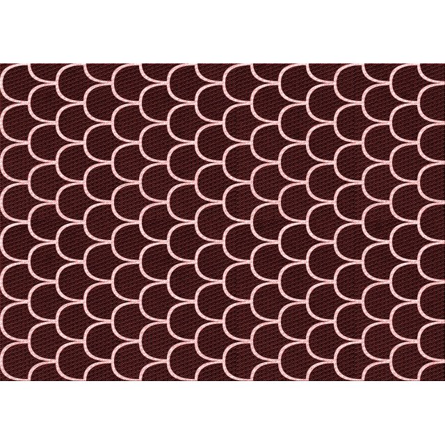 Ahgly Tapis Rectangulaire Lavable en Machine Intérieur Transitionnel Marron Chocolat, 4 Pieds x 6 Pieds