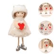 thumbnail image 3 of Shisuyan Peluches Poupée en Peluche Beige en Forme d'Ange 1Pcs 6.3X3.5X1.6In, 3 of 8