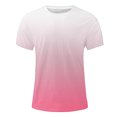 thumbnail image 4 of HKEJIAOI T-shirt à Manches Courtes Imprimé pour Hommes Col Rond Mode Décontractée Manches Courtes, 4 of 5