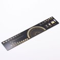 thumbnail image 2 of ziyahi Règle PCB Étanche Échelle Claire Accessoire de Référence Plaqué Or Règles de Mesure Pratiques pour Ingénieur Électronique Geek Maker Type 3 Type 1, 2 of 5