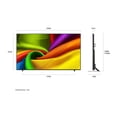 thumbnail image 2 of LG 98-Inch NU850 4K UHD Smart TV - α8 AI Processor 4K Gen3, 144Hz VRR Refresh Rate, HDR10, Freesync, ALLM, HGIG, Game Optimizer, WebOS 26 (98NU850BPUB, 2026), 2 of 7
