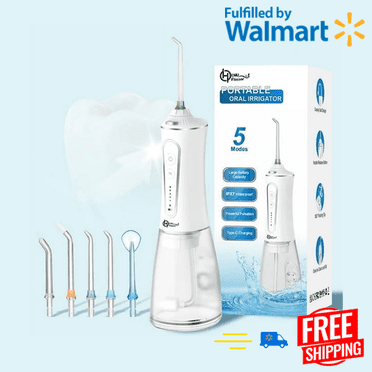 HENU Cordless Water Flosser for Teeth – Portable & Rechargeable Dental Oral Irrigator