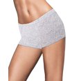 thumbnail image 1 of Maidenform Shorty en Coton pour Femmes, 8, Pied-de-Poule Animal, 1 of 1