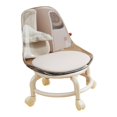 thumbnail image 4 of GROWTH TANK Tabouret Roulant Bas Siège Roulant Tabouret de Nettoyage Chaise pour Cuisine Maison Mise en Forme Blanc, 4 of 9