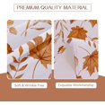 thumbnail image 2 of Nappe Rectangulaire d'Automne 60 x 120 Pouces, Nappe de Récolte d'Automne de l'Action de Grâce Feuille d'Érable Brune, Nappe de Ferme Imperméable Résistante aux Taches pour Dîner de Fête de l'Action de Grâce, 2 of 6