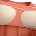 thumbnail image 4 of Timegard Chemises de Nuit pour Femmes à Manches Courtes, Col Ras du Cou, Robe de Nuit Décontractée avec Soutien-Gorge Intégré, 4 of 9