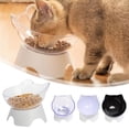 thumbnail image 2 of Plastic Pet Bowl - Elevated, Anti-Choking Design, for Cats and Small Dogs, Dishwasher Safe, 2 of 7