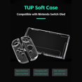 thumbnail image 4 of Switch OLED Split Crystal Soft Case - Shockproof TPU Protective Cover for Nintendo Switch OLED Console, Transparent Detachable Shell with Anti-Scratch & Drop-Resistant Design, 4 of 5