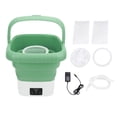 thumbnail image 2 of Portable Washing Machine, Mini Washing Machine, 9Litre Large Capacity, Foldable Washing Machine for Travel, RV, Camping, Home Apartments Laundry, 2 of 7