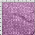 thumbnail image 4 of oneOone Polyester Spandex Purple Fabric Kids Foot Craft Projects Decor Fabric Printed By The Yard 56 Inch Wide, 4 of 5