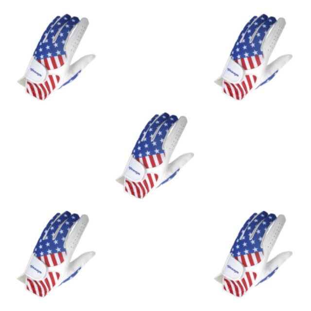 Decodeary Gants de Golf Doux Main Gauche Gant de Protection Antidérapant pour Sports Extérieurs No 25 5Set