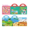 thumbnail image 3 of HOARBOEG Children's Toys Puzzle Toys Christmas Gifts Children's Stickers Activity Books Children's Guide Stickers Kids Learning Educational Toy Sticker, 3 of 5