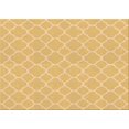 thumbnail image 1 of Ahgly Company Tapis Rectangulaire Lavable en Machine Intérieur Transitionnel Jaune, 7 Pieds x 9 Pieds, 1 of 7