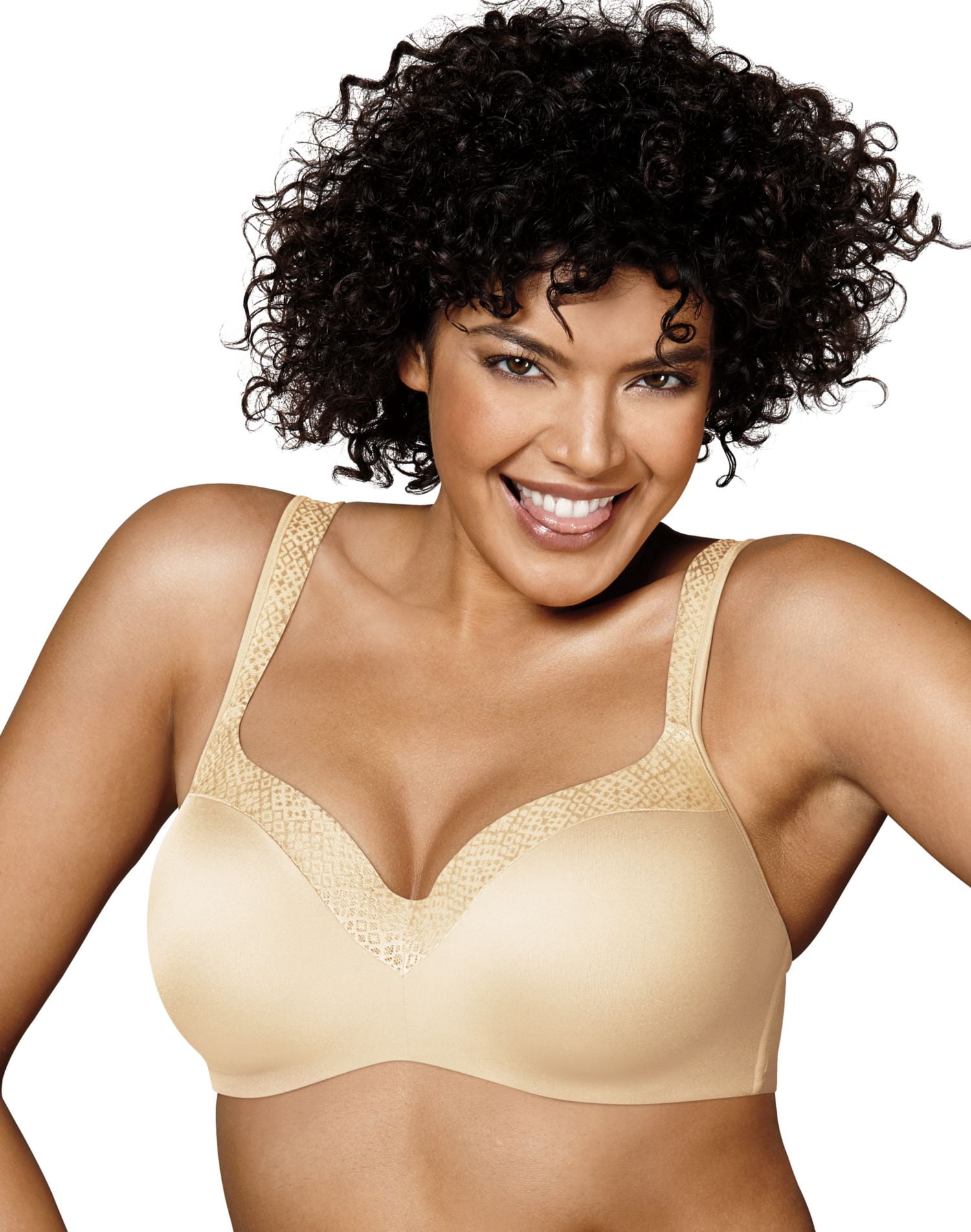 Playtex Soutien-Gorge à Armatures Secrets Body Revelation pour Femme, 44D, Beige Pâle