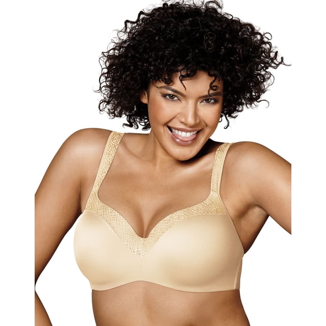 Playtex Womens Secrets Body Revelation Underwire Bra, 42C, Light Beige