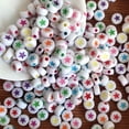 thumbnail image 3 of DIY Beading Kit with 4x7mm Acrylic Oblate Beads and Alphabet Letters for Bracelet Making, 3 of 5