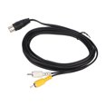 thumbnail image 3 of DIN 8Pin Male To 2RCA Male Adapter Cable, Tight Connection Flexible High Accuracy 9.8ft Professional DIN 8Pin To 2RCA Cable  For Old Sound Equipment, 3 of 8