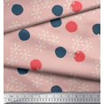 thumbnail image 2 of Soimoi polyester Crepe Fabric Geometric & Polka Dots Decor Fabric Printed Yard 42 Inch Wide, 2 of 3