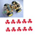 thumbnail image 4 of 3 Blades Propeller, 10Pcs Propellers Replacement Impact Resistance Durable  For DIY Toys Model Red,Yellow,Green,Blue, 4 of 8